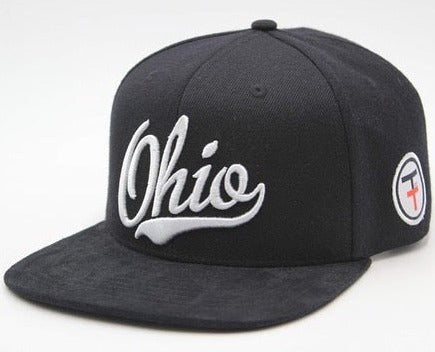 Made in Ohio Black Adjustable Strap-back Hat