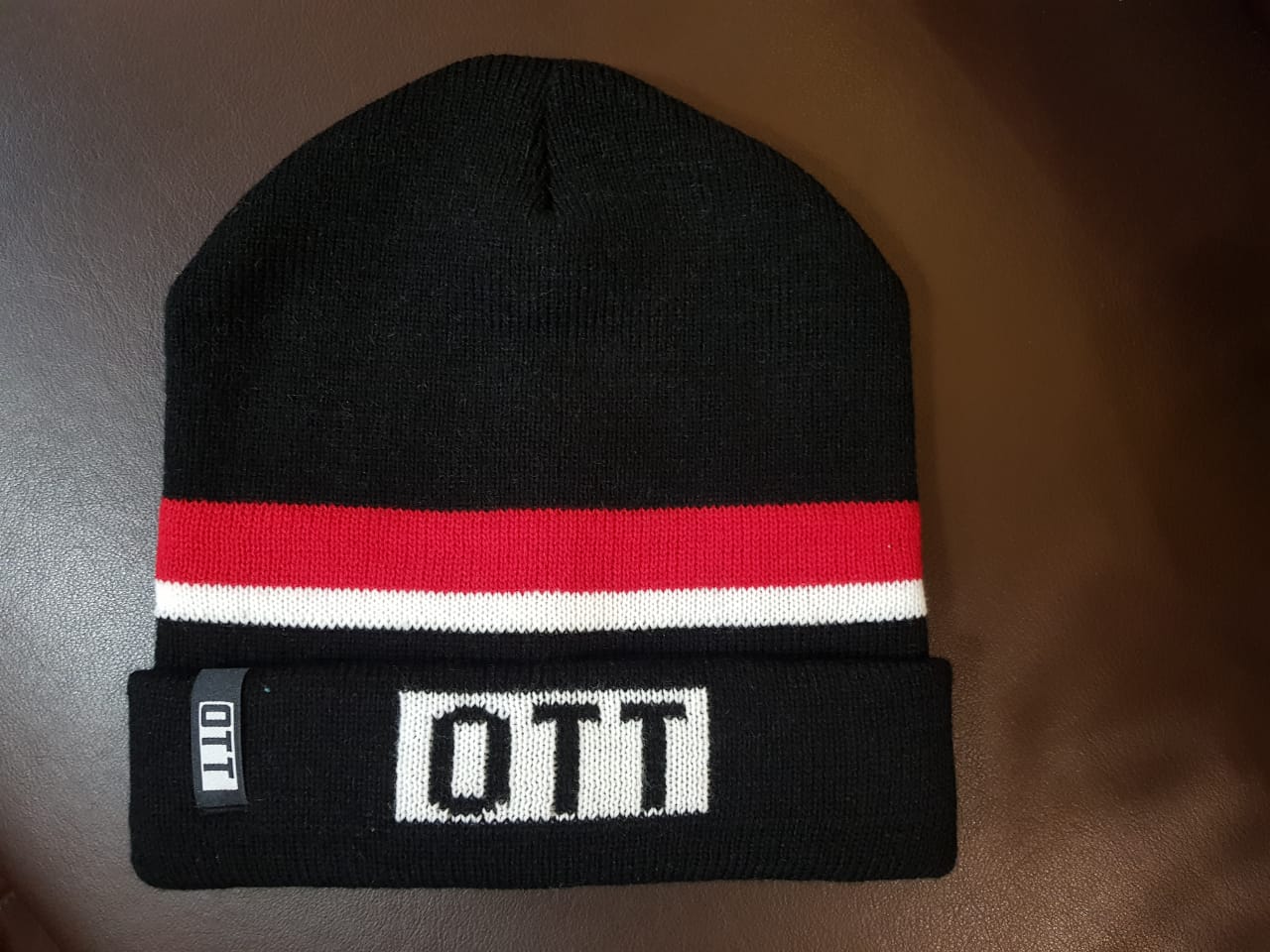OTT Classic 2 Stripe Beanie