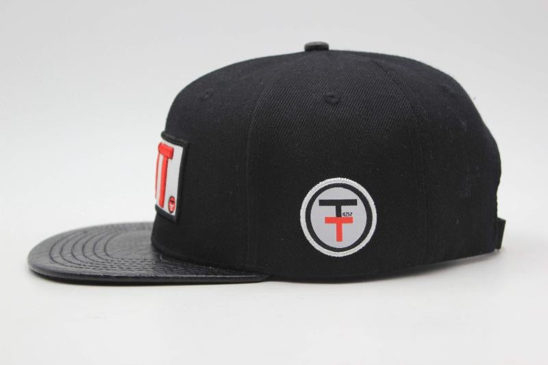 OTT Classic Black Red Adjustable Strap-back Hat