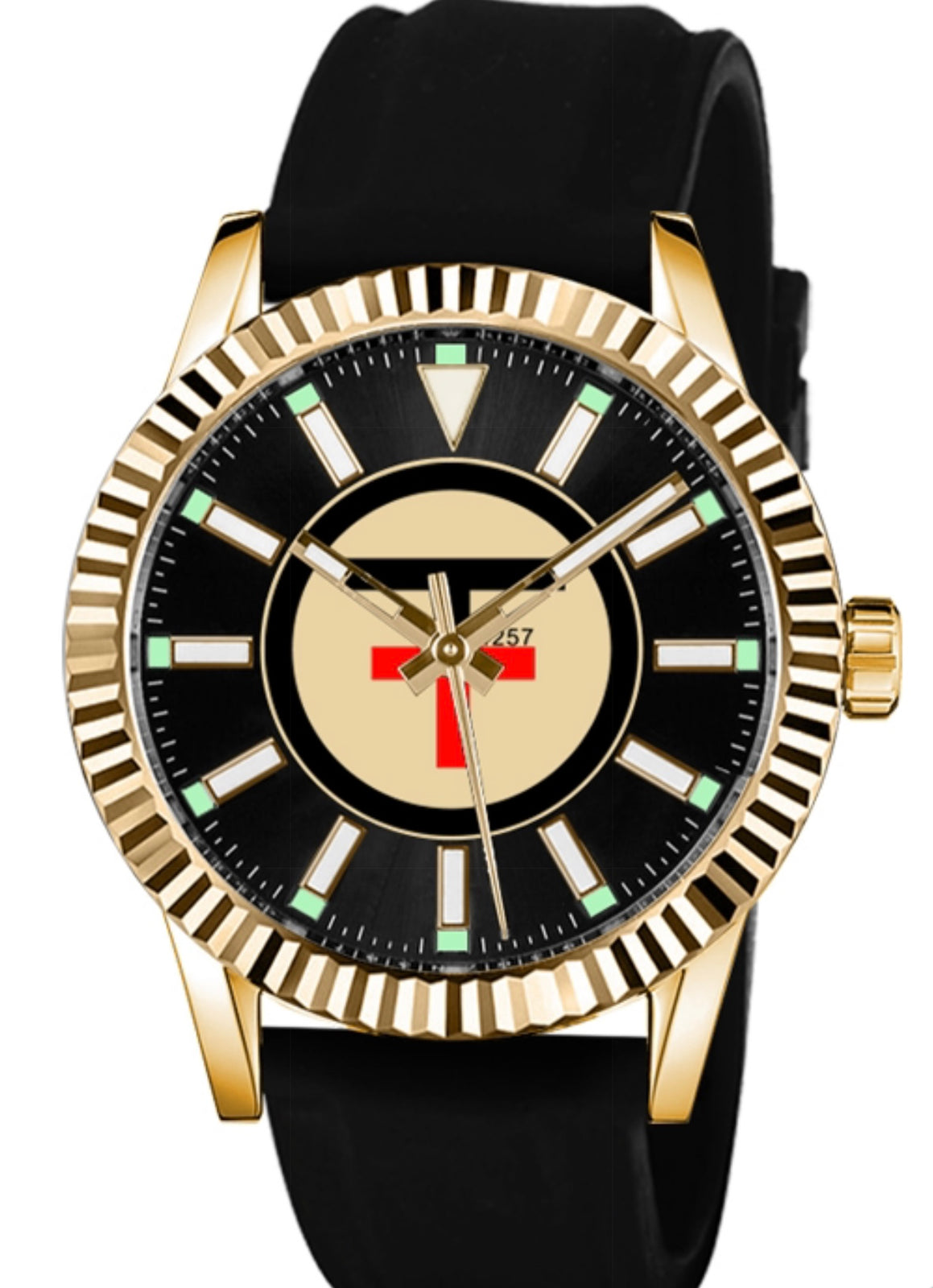 Logo Off The Top Watch: Bronze