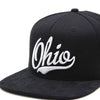 Made in Ohio Black Adjustable Strap-back Hat