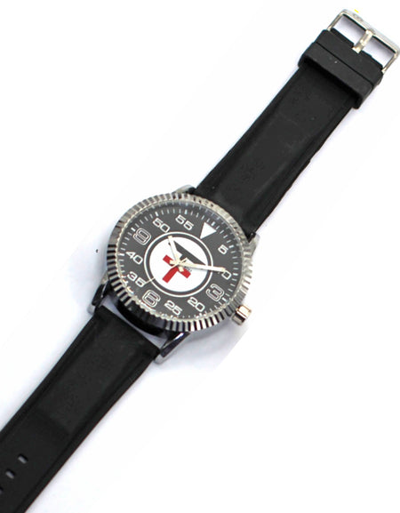 Logo Off The Top Watch: Silver
